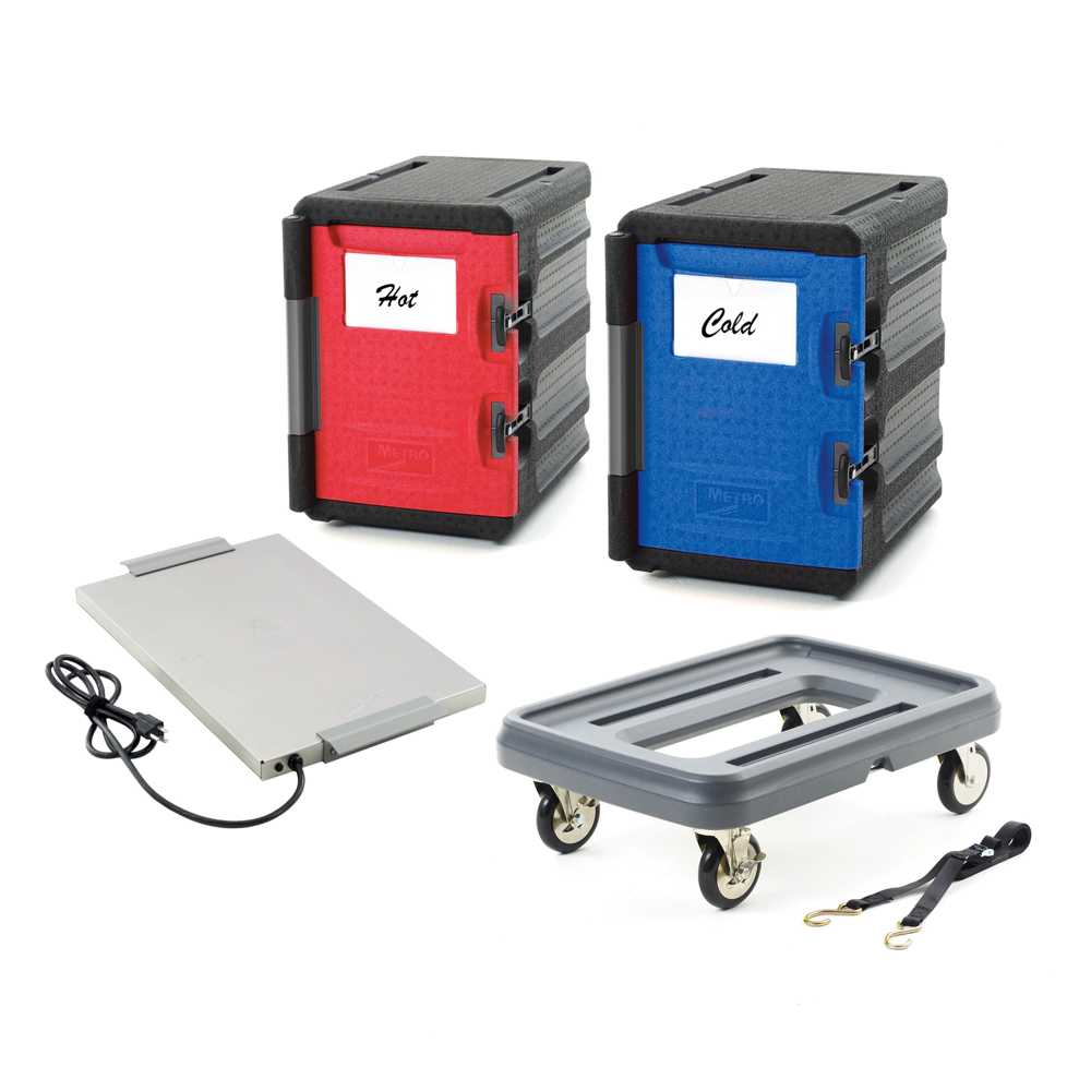 Metro ML800HC-CART Mightylite Insulated Food Delivery System