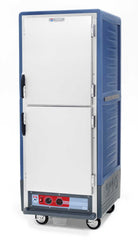 Metro C539-HLDS-L-BUA C5 3 Series Insulated Holding Cabinet, Full Height, Dutch Solid Doors, Lip Load Aluminum Slides, 120V, 60Hz, 1440W, Blue