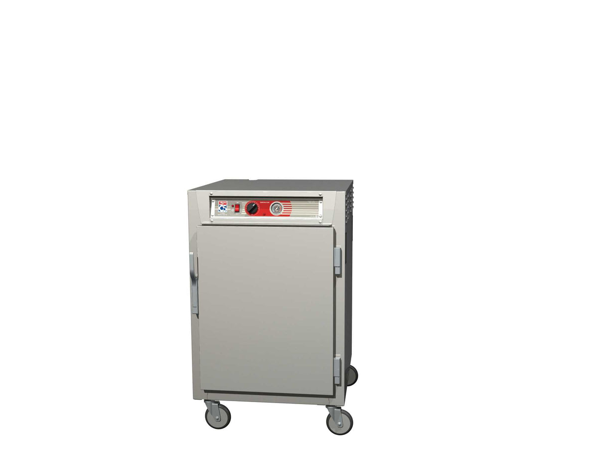 Metro C565-SFS-LPFS C5 6 Series Insulated Pass-Thru Holding Cabinet, 1/2 Height, Full Length Solid Door/ Full Length Solid Door, Lip Load Aluminum Slides, 120V, 60Hz, 2000W