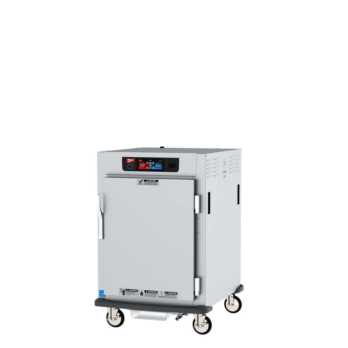 Metro C595-SFS-L C5 9 Series Controlled Humidity Reach-In Heated Holding and Proofing Cabinet, 1/2 Height, Full Length Solid Door, Lip Load Aluminum Slides, 120V, 60Hz, 2000W