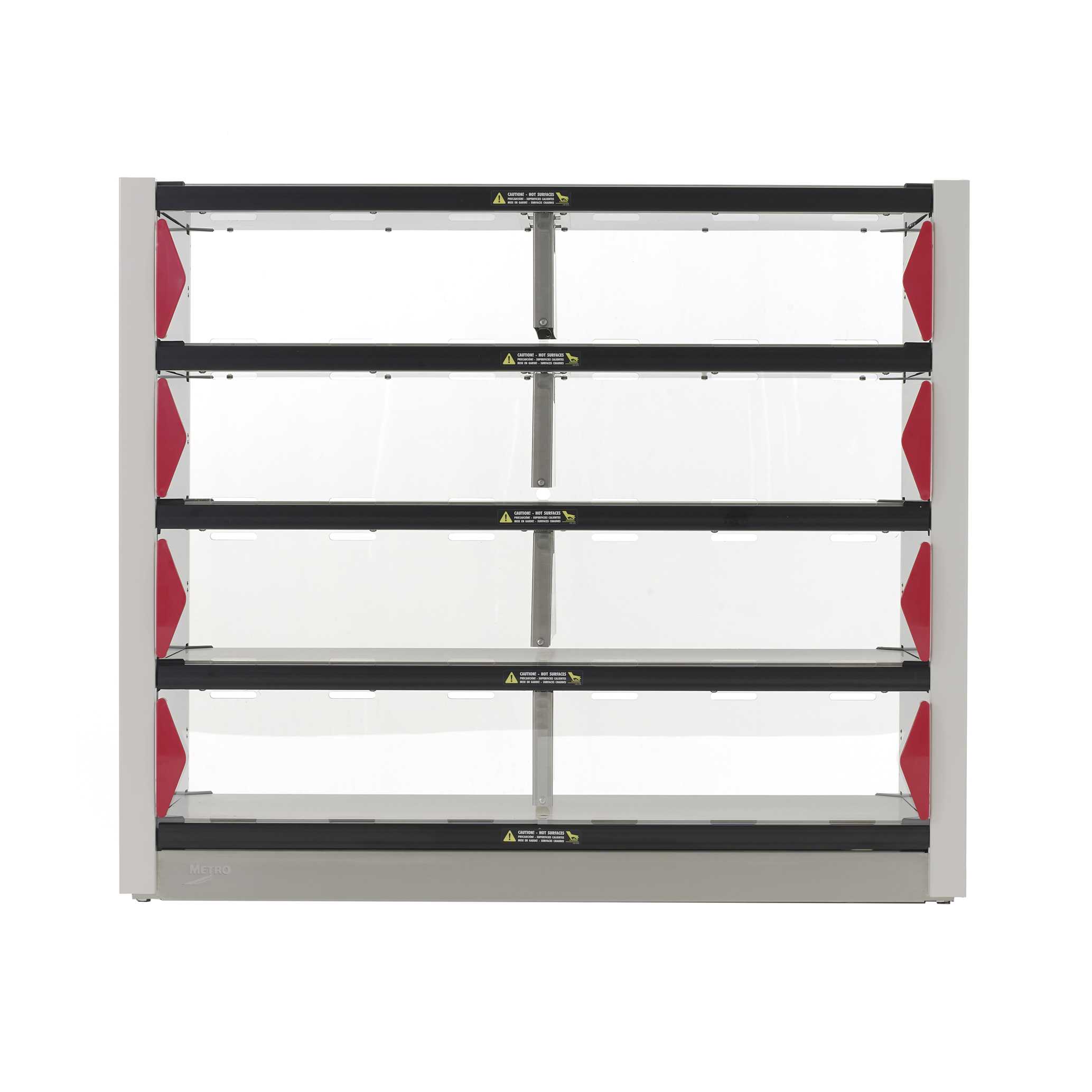 Metro2Go PU8CD-HS1842 8-Compartment Pizza Pickup, Takeout and Delivery Order Staging Hot Station, 120V, 1600W