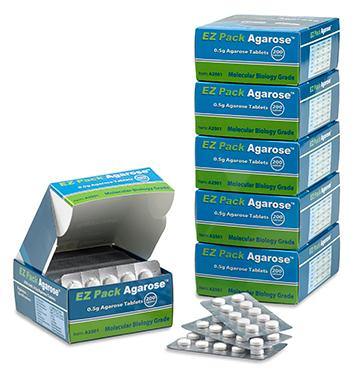 Benchmark A2501 EZ Pack Agarose Tablets, pack of 200 tablets (100g)