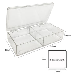 MTC Bio B1212, MultiBox Western Blotting Box, 2 Compartments, 85 x 85 x 30mm each, for Novex Mini (8x8cm), Bio-Rad Mini (7x8cm) and Others, 6/pk