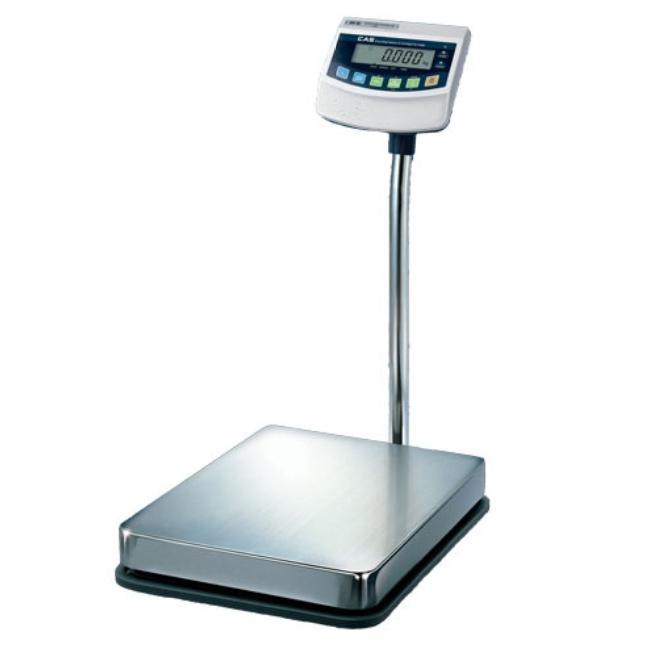 CAS BW-150DB, 300 x 0.1 lbs, BW-150 Bench/Platform Scale with 2 Year Warranty