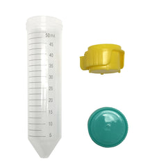 MTC Bio C5100, ReadyStrain 100Âµm Cell Straining Kit with Strainer, 50ml Tube And Screw-Cap, Yellow, 50/pk