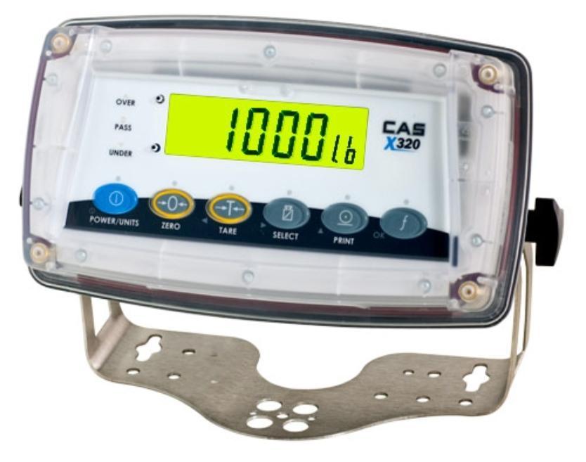 CAS CAS-X320-WM, X320 Washdown Indicator with 2 Year Warranty