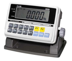 CAS HFS-405, 5,000 x 1 lbs, Floor Scale, 4" x 4" with CI-201A Indicator - 2 Year Warranty