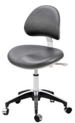 TPC Dental DR-7000-DU Solace Doctor Stool with Triple Lever Adjustment