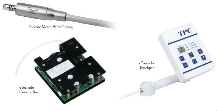 TPC Dental EMB-901 Tornado Electric Motor System, Built-In Model - 1 Year Warranty