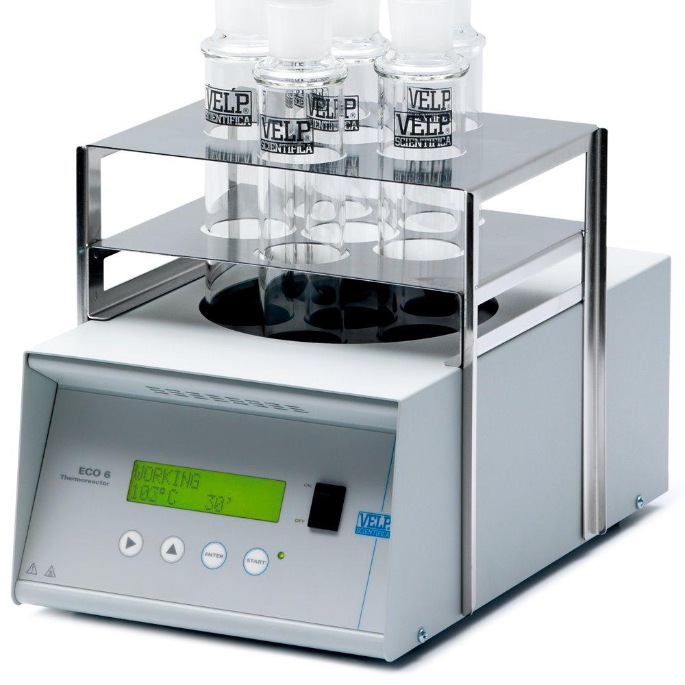 Velp Scientifica F10110120 ECO6 Thermoreactor COD Analysis, 6 Positions, 115V/50-60Hz