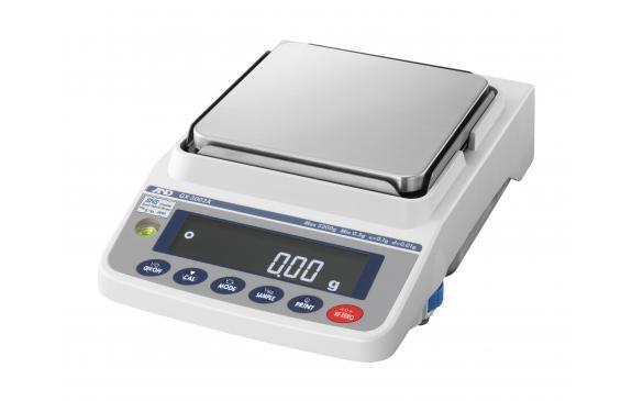 A&D GF-6002AN, 6200g x 0.01g, GF-A Series Precision Balance with External Calibration - 5 Year Warranty