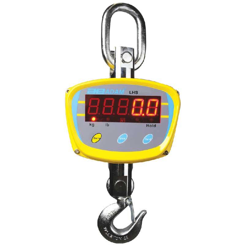 Adam Equipment LHS 1000a 1000lb/500kg, 0.2lb/0.1kg, LHS Crane Scale - 12 Month Warranty