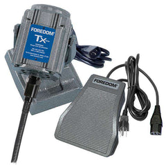 Foredom M.TXBH Bench Motor with Square Drive Shafting Choice of Speed Control with Warranty - Ramo Trading 