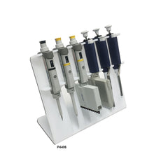 MTC Bio P4406, Surestand Pipette Stand for 6 Pipettes, Up To Four Multi-Channels, Acrylic