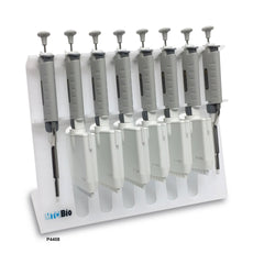 MTC Bio P4408, Surestand Pipette Stand for 8 Pipettes, Up To Six Multi-Channels, Acrylic