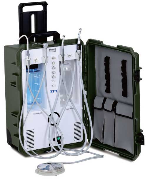 TPC Dental PC-2630 Portable Dental System, 4 hole tubing 110V with Warranty