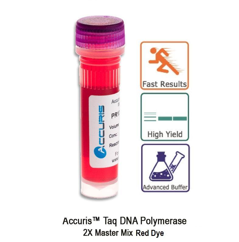 Accuris PR1001-R-200 Taq Master Mix Red Dye, 2X conc., 200 reactions