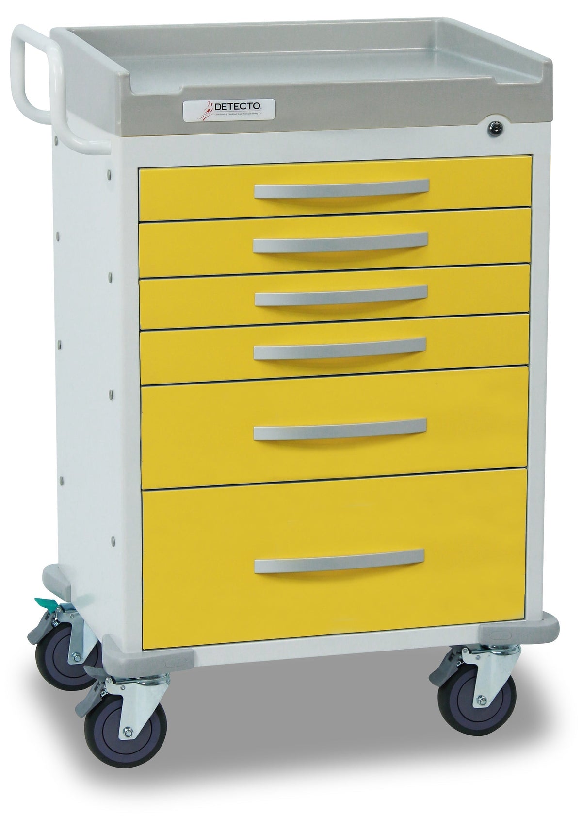 Detecto RC333369YEL RESCUE Medical Cart, Yellow