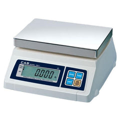 CAS SW-50, 50 x 0.02 lb, SW-1 Portion Control Scale with 1 Year Warranty