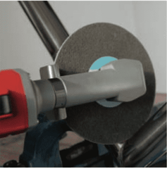 Suhner UKC 3-R Fillet Weld Grinder Starter Set, 6" Diameter, 1400-3200 RPM - Set / Tool - 120V - Ramo Trading 