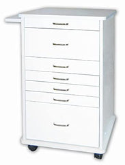 TPC Dental TMC-120-W North Carolina Mobile Cabinet (White)