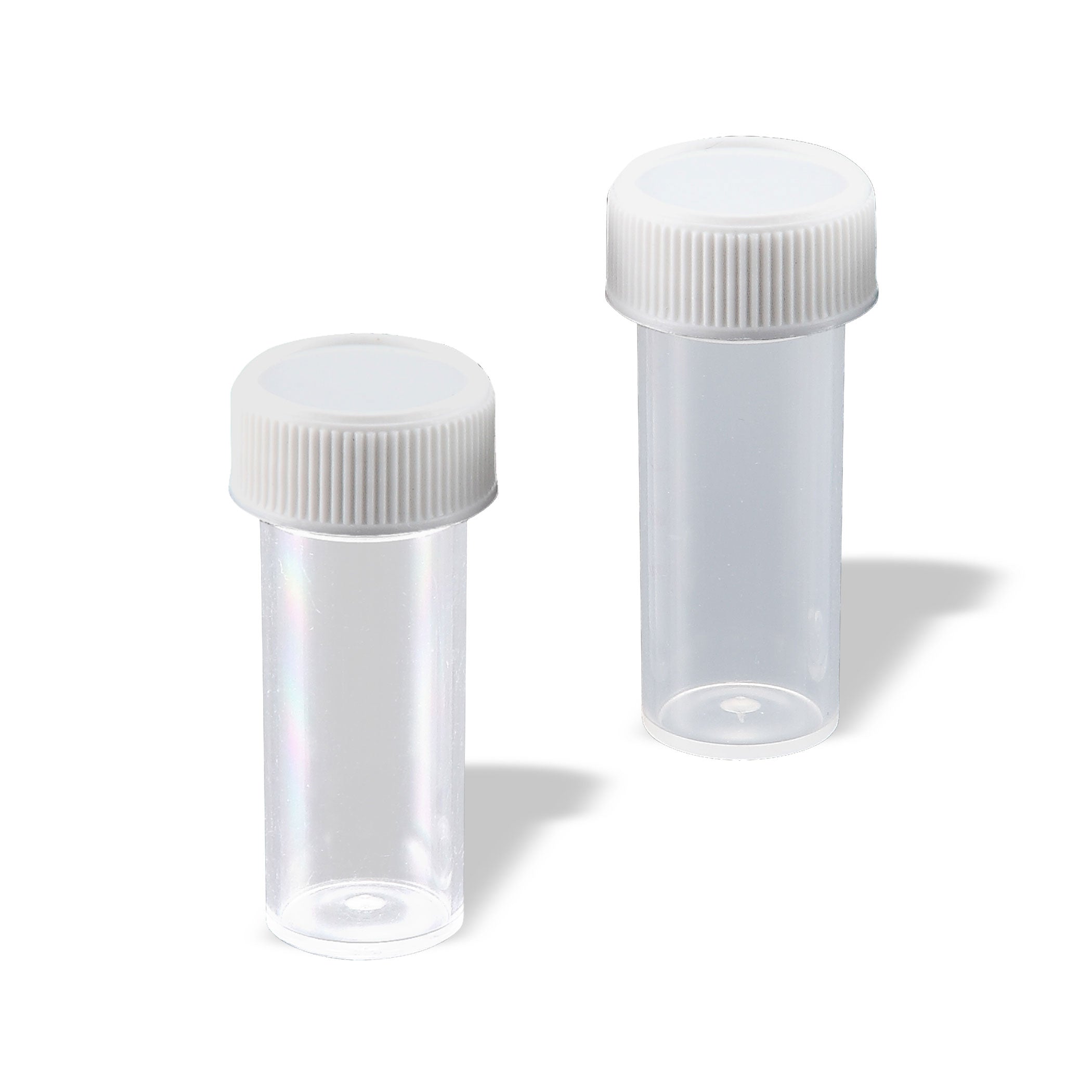 MTC Bio V2251, Specimen/Transport Vial, 17x50mm, 7ml, Pp, Non-Graduated, with Attached Screw-Cap, Non-Sterile, Ce, Non-Toxic, Bulk Pack of 700