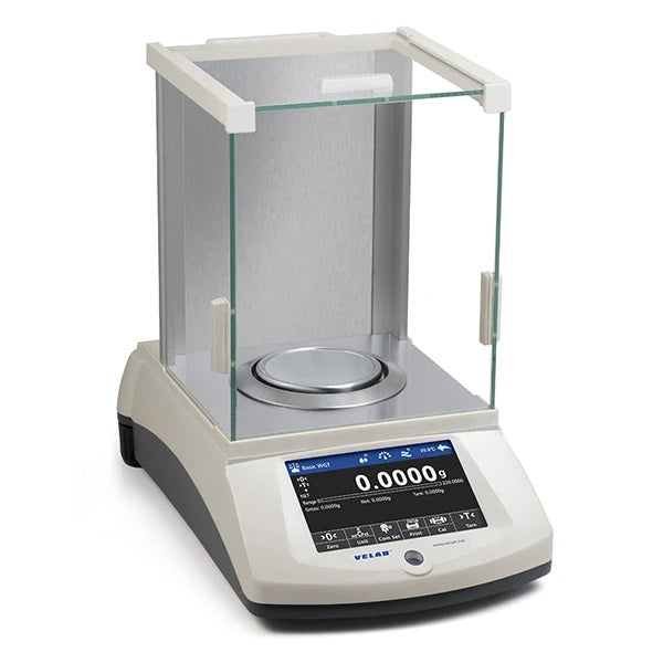 Velab VE-324TS Analytical Balance (Internal Calibration), 320g, 0.1mg, Ã˜ 90mm / Ã˜ 3.5" with 1-year warranty