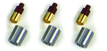 Vector VSBL-3 LED Diode for Sirona Coupler with cap - Pack of 3 bulbs and caps