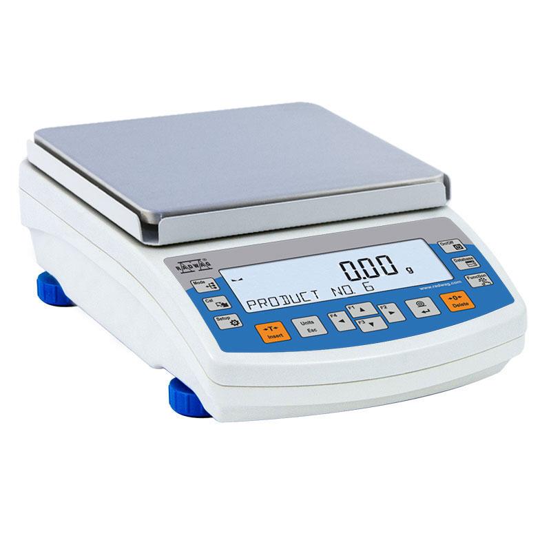 Radwag WL-213-0085 6100 g Capacity, 0.01 g Readability, PS 6100.R1.M Precision Balance with 2 Years Warranty