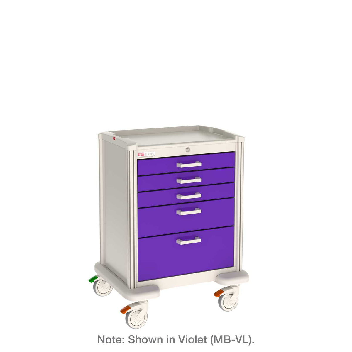 Metro MBP3110TL Basix Plus General Use Medical Cart