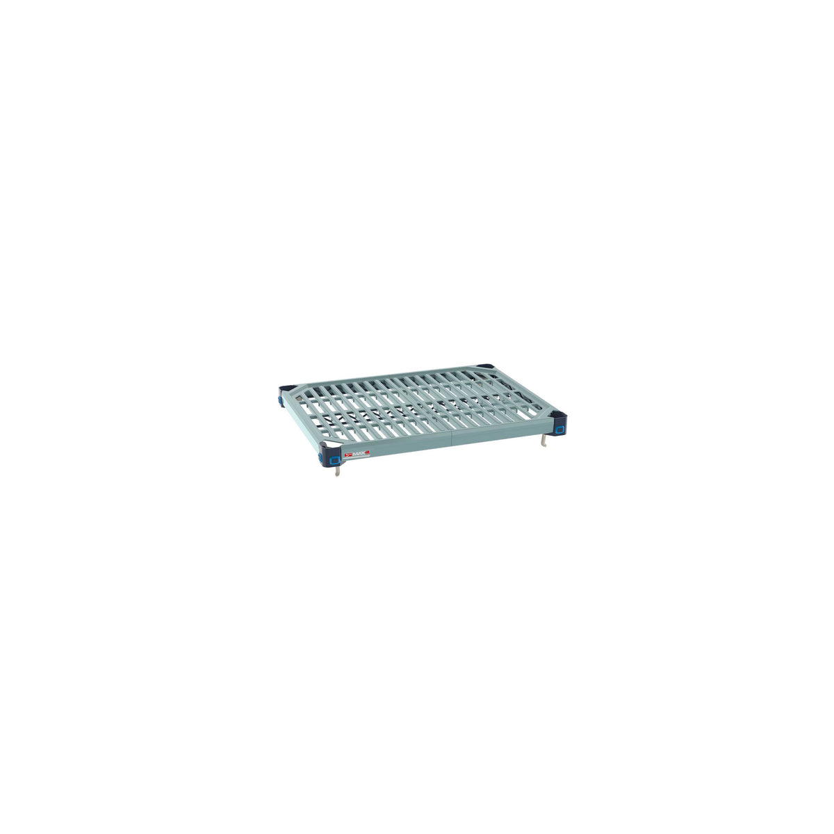 MetroMax Q MQ1824G Plastic Industrial Shelf with Grid Mat, 18" x 24"