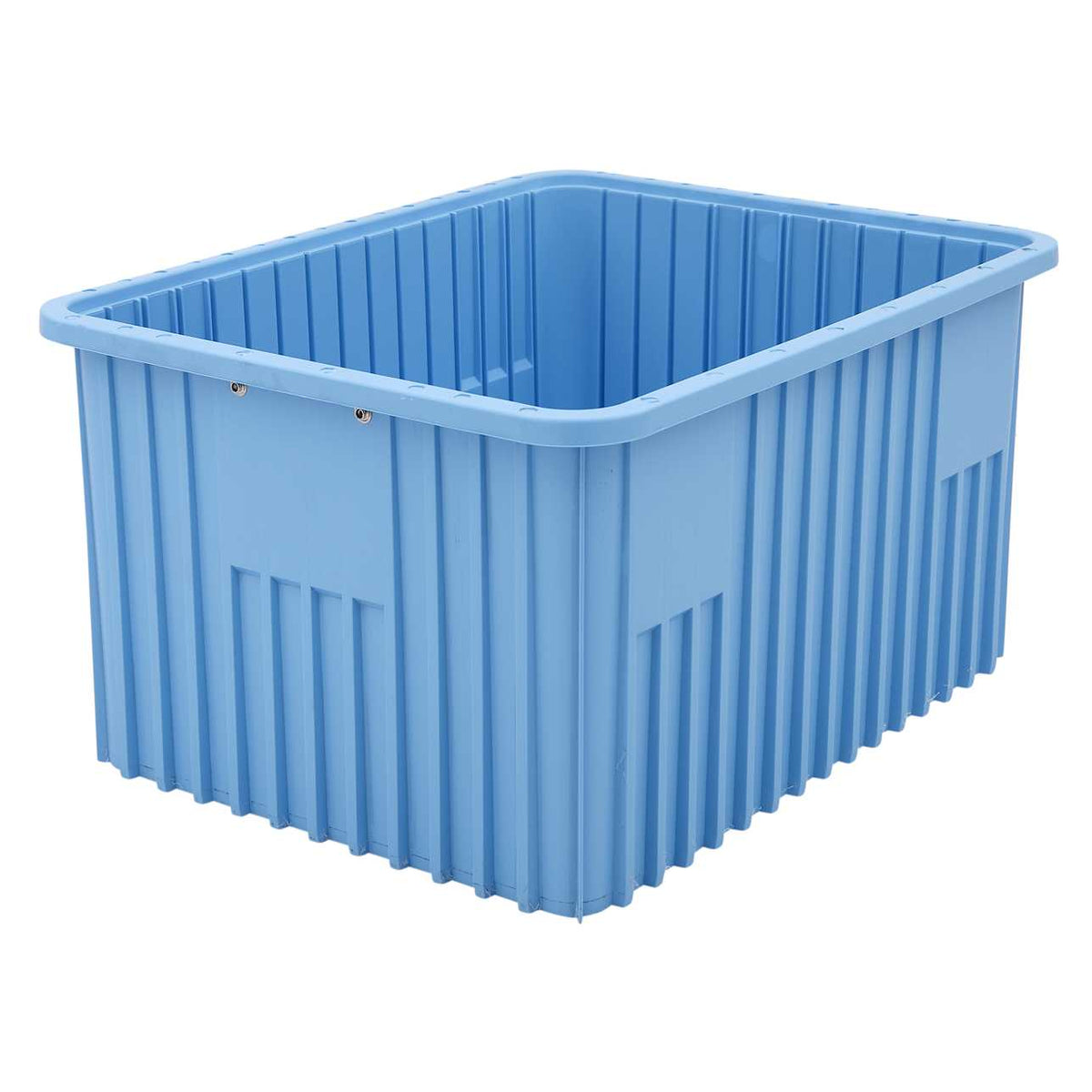 Metro TB93120BAS Static Dissipative Polypropylene Tote, Blue, 22.5" x 17.5" x 12"