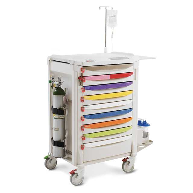 Metro FLPED1 Flexline Pediatric Crash Cart