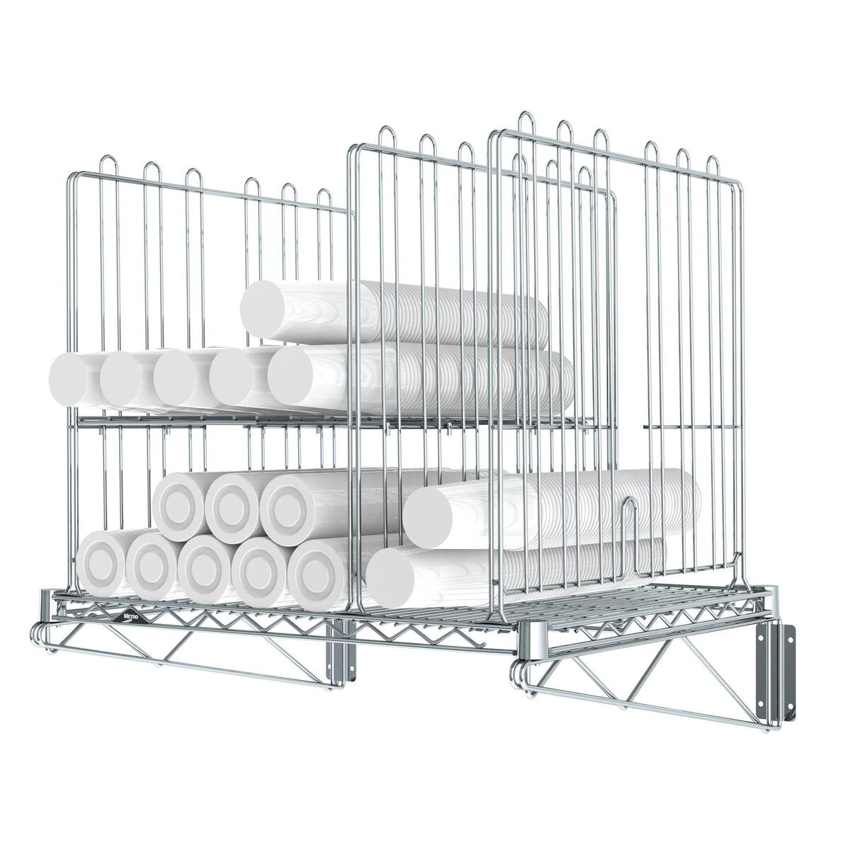 Metro CR2430OHC Overhead Cup Storage Unit