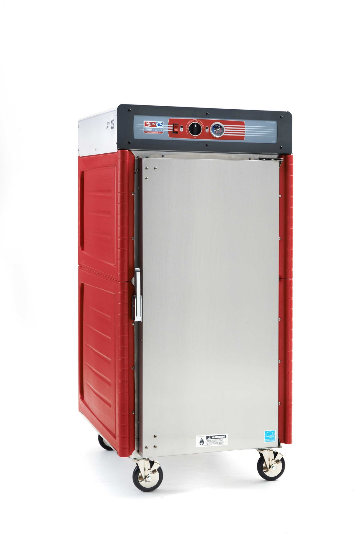 Metro C548-ASFS-LA C5 4 Series Insulated Holding Cabinet, 5/6 Height, Full Length Solid Door, Lip Load Aluminum Slides, 120V, 60Hz, 1400W