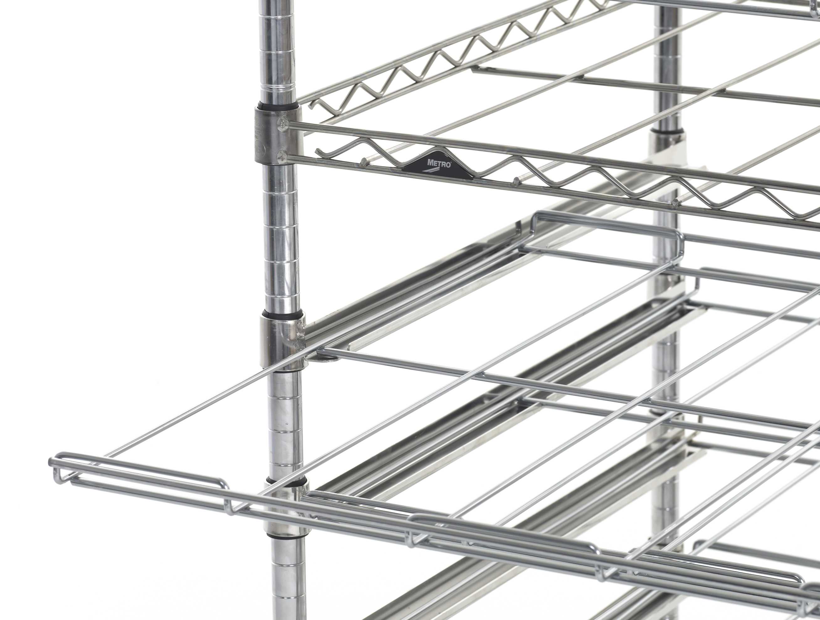 Super Erecta CB13MDR266080S Mobile 13-Tier Agribusiness Drying Rack, Stainless Steel, 26" x 60" x 80"