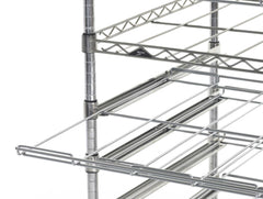 Super Erecta CB13MDR266080S Mobile 13-Tier Agribusiness Drying Rack, Stainless Steel, 26" x 60" x 80"