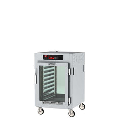 Metro C585-SFC-LPFC C5 8 Series Insulated Pass-Thru Holding Cabinet, 1/2 Height, Full Length Clear Door/Full Length Clear Door, Lip Load Aluminum Slides, 120V, 60Hz, 2000W