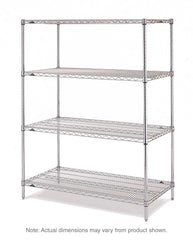 Super Erecta N456C Industrial Wire Shelving Starter Unit 21"x48"x63"