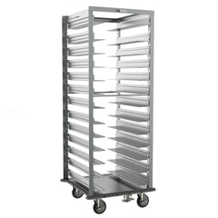 Metro RD78NA33A71 Adjustable Pan Rack with Gray Continuous Bumper and Floor Lock, 26.375" x 28" x 69.5"