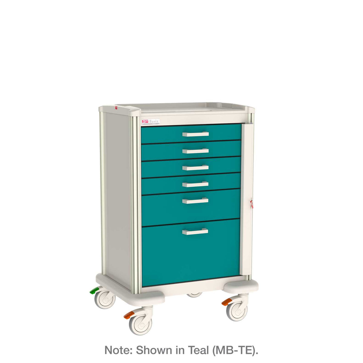 Metro MBP4101TB Basix Plus General Use Medical Cart