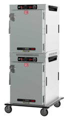 Metro HBCW16-AS-T HotBlox Wide 16-Pan Insulated Dual-Cavity Dual-Cavity Transport Holding Cabinet with Solid Door and Analog Controller, (2X) 120V, 60Hz, 875W, NEMA 5-15P