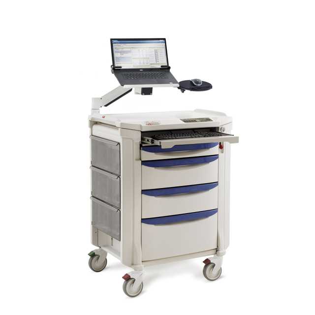 Metro FLXCOM-LT Flexline Computer Ready Cart