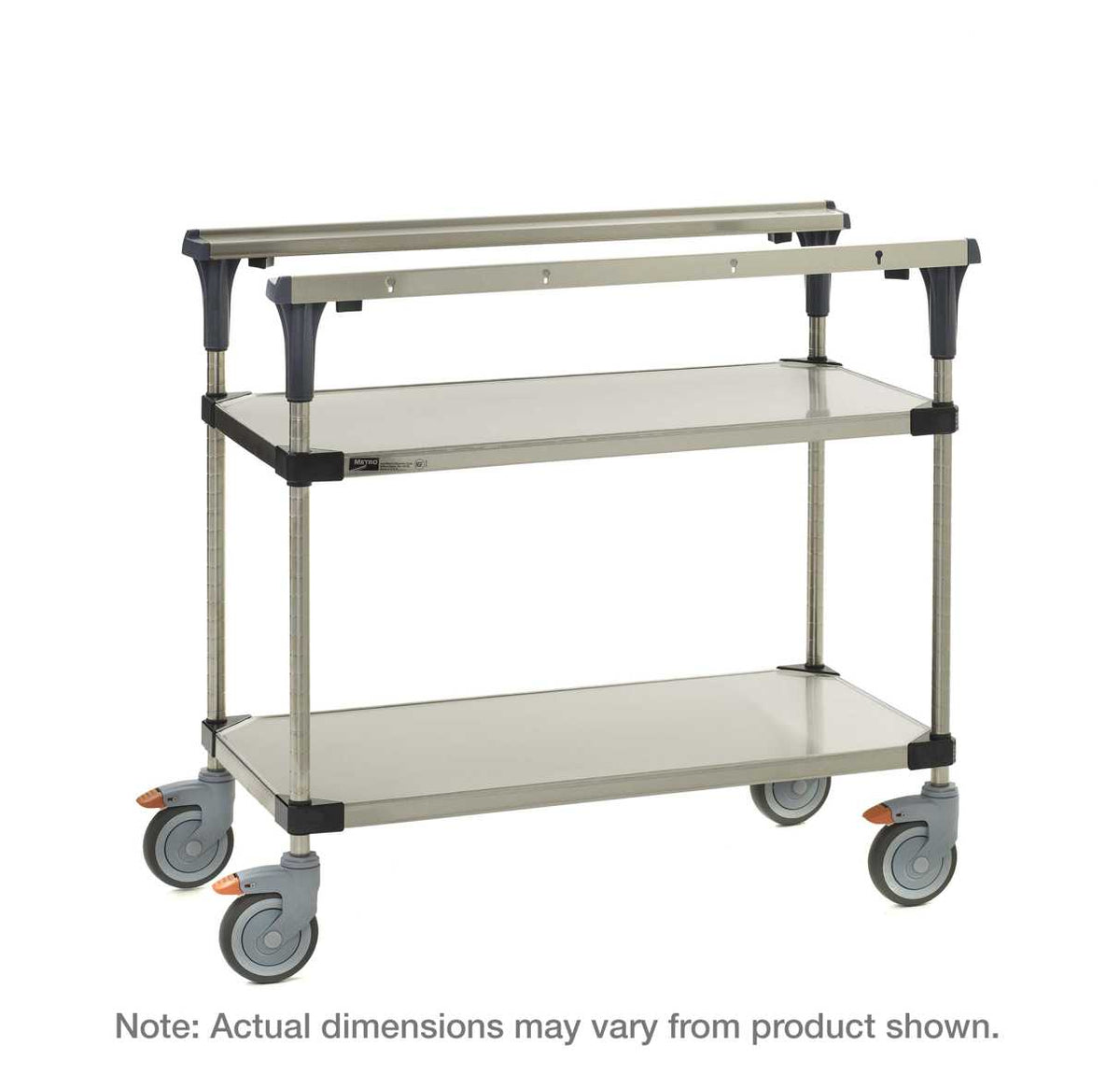 Metro MS1830-FSFS PrepMate MultiStation 30" Prep Station, Solid Stainless Steel top and bottom shelves with Stainless Steel posts