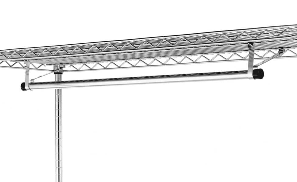 Super Erecta AT2418NC Garment Hanger Tube � 24" Bracketed Accessory