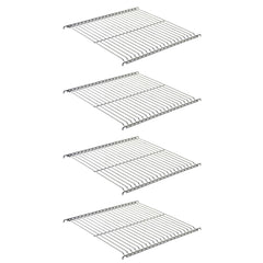 Metro C5T-SHELFONLY-9 Stainless Steel Wire Shelves for C5 T-Series Full Height Cabinets, 4 Shelves