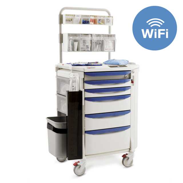 Metro FLWANES1 Flexline Anesthesia Cart with Wireless Touchpad