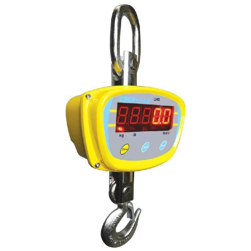 Adam Equipment LHS 1000a 1000lb/500kg, 0.2lb/0.1kg, LHS Crane Scale - 12 Month Warranty