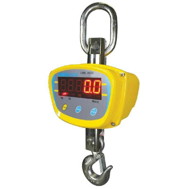 Adam Equipment LHS 1000a 1000lb/500kg, 0.2lb/0.1kg, LHS Crane Scale - 12 Month Warranty