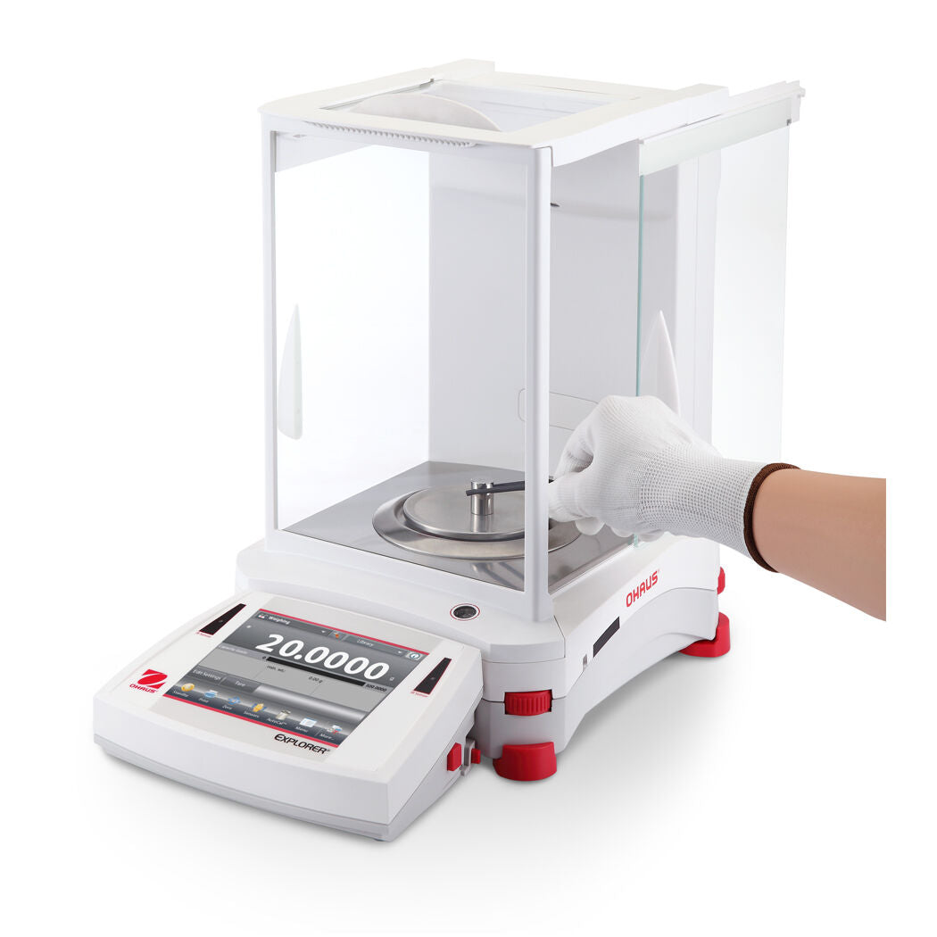 OHAUS EX324N/AD Explorer Analytical Balance 320g 0.0001g 0.1mg 2 Year Warranty